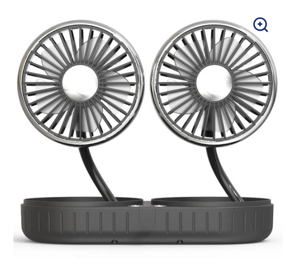 Double-Headed Hose Small Fan Usb Car Interior Creative Automotive Accessories