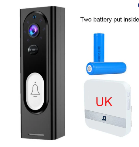 Smart Home Security Remote Monitoring Camera Voice Intercom 1080P Wireless WiFi Video Doorbell